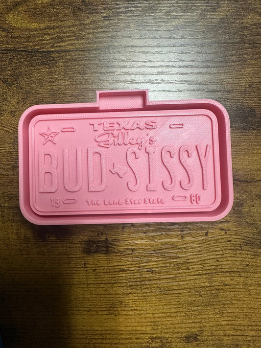 Bud & Sissy Plate