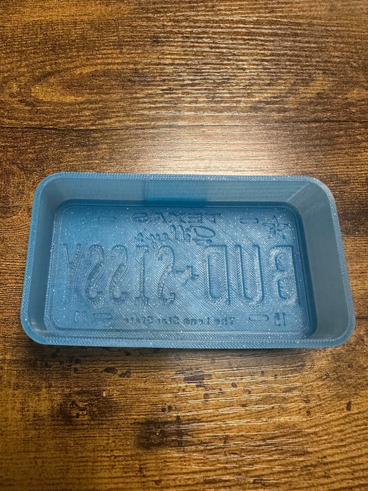 Bud & Sissy Plate
